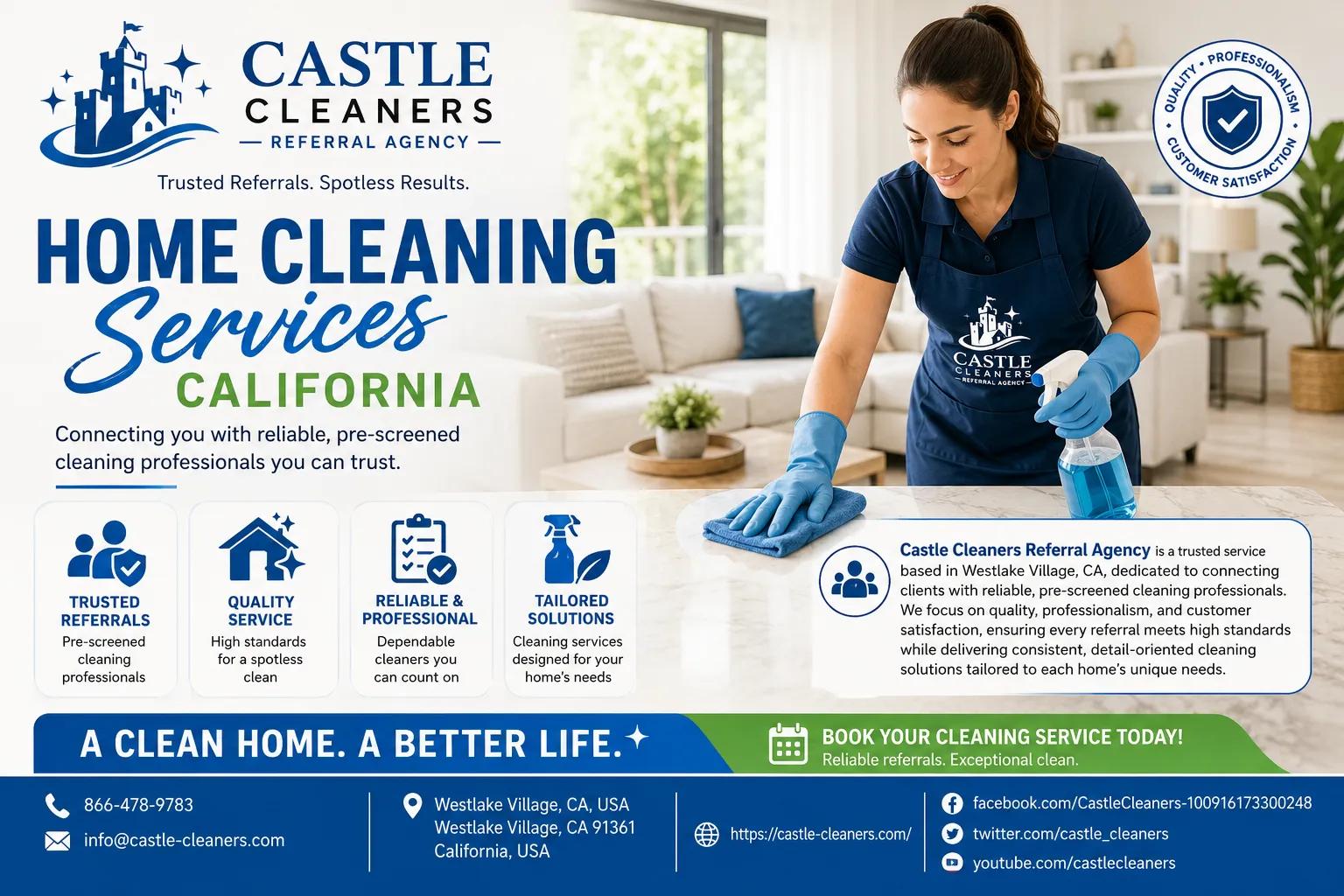Best Home Cleaning Services California for a Spotless and Healthy Home